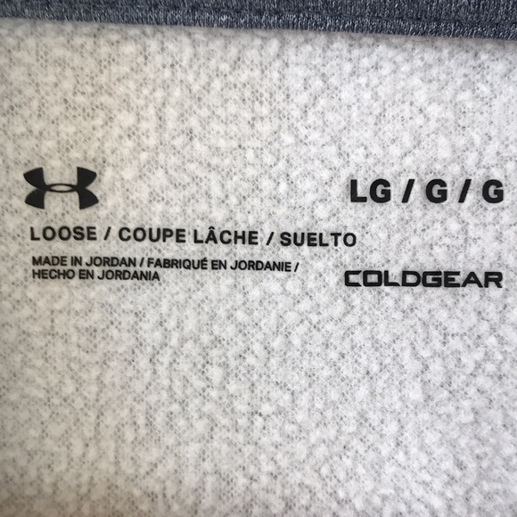 Under Armour Loose Cold Gear Hooded Sweatshirt - Picture 3 of 9